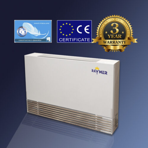 Ультратонкий напольный фанкойл FCU RAYMER FLP-30CM для помещений до 30 кв.м.
