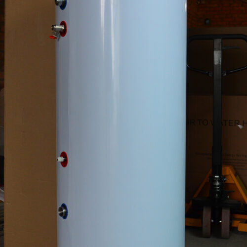 Бак-накопичувач Raymer BC200 на 200 літрів (Буферна ємність), вбудований анод, нержавіючий бак з утеплювачем