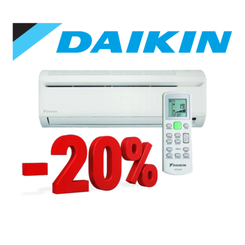 Фанкойли Daikin до теплових насосів повітря-вода