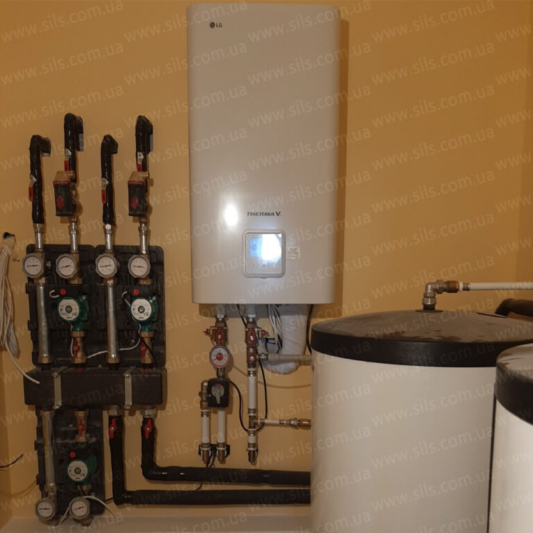 Подробнее о статье Установка теплового насоса  LG THERMA V LG HU123.U33 + HN1639 NK3 – 12кВт (3Ф) в квартире на седьмом этаже г. Запорожье