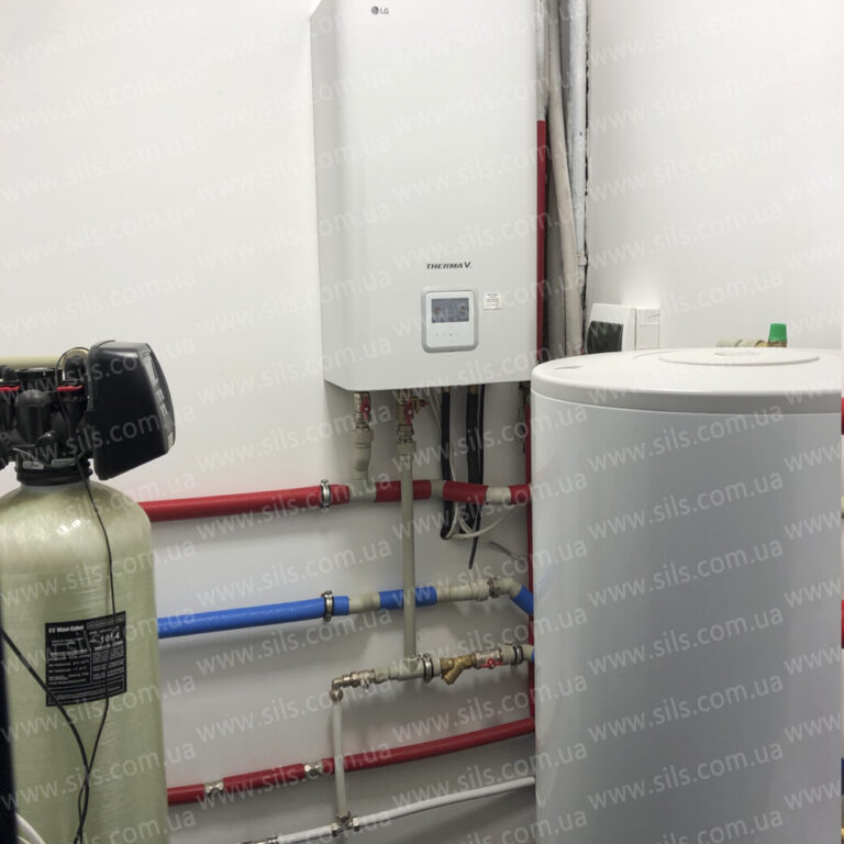 Read more about the article Тепловий насос повітря-вода LG HU091.U43 + HN1616 NK3 (1ф) – 9кВт. Монтаж в м. Київ