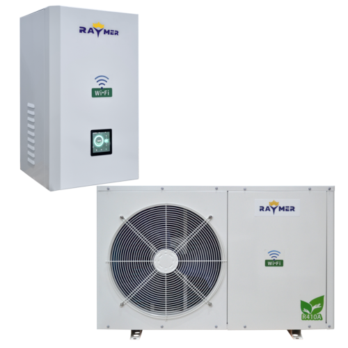 Raymer RAY-10DS1-EVI інверторний тепловий насос повітря-вода, потужність 10кВт, R410а, гарантія 5 років на компресор