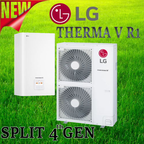 LG Therma V тепловые насосы воздух-вода 4 поколения с усовершенствованным компрессором R1.