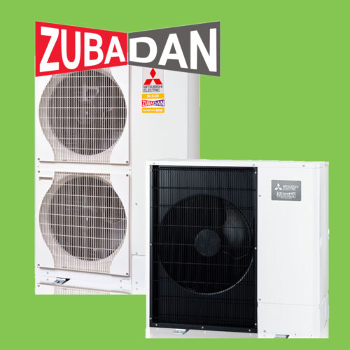 Теплові насоси повітря-вода ZUBADAN Mitsubishi Electric