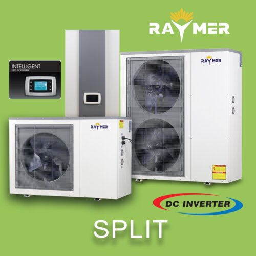 Raymer теплові насоси повітря-вода (типа split invertr)
