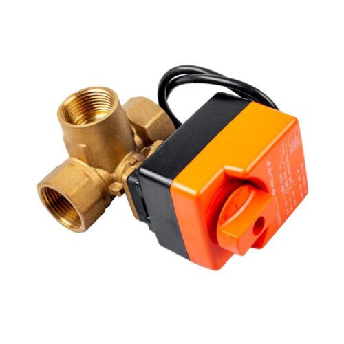 Перемикач 3-х ходовий клапан Raymer DN25-PN16 для теплових насосів