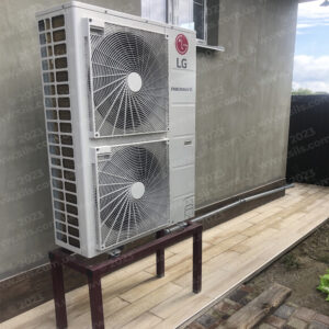 Подробнее о статье Установка теплового насоса Mitsubishi Heavy HeatGuard 71NX (HPM 60-90/FDC71VNX-W) 220V в частном доме
