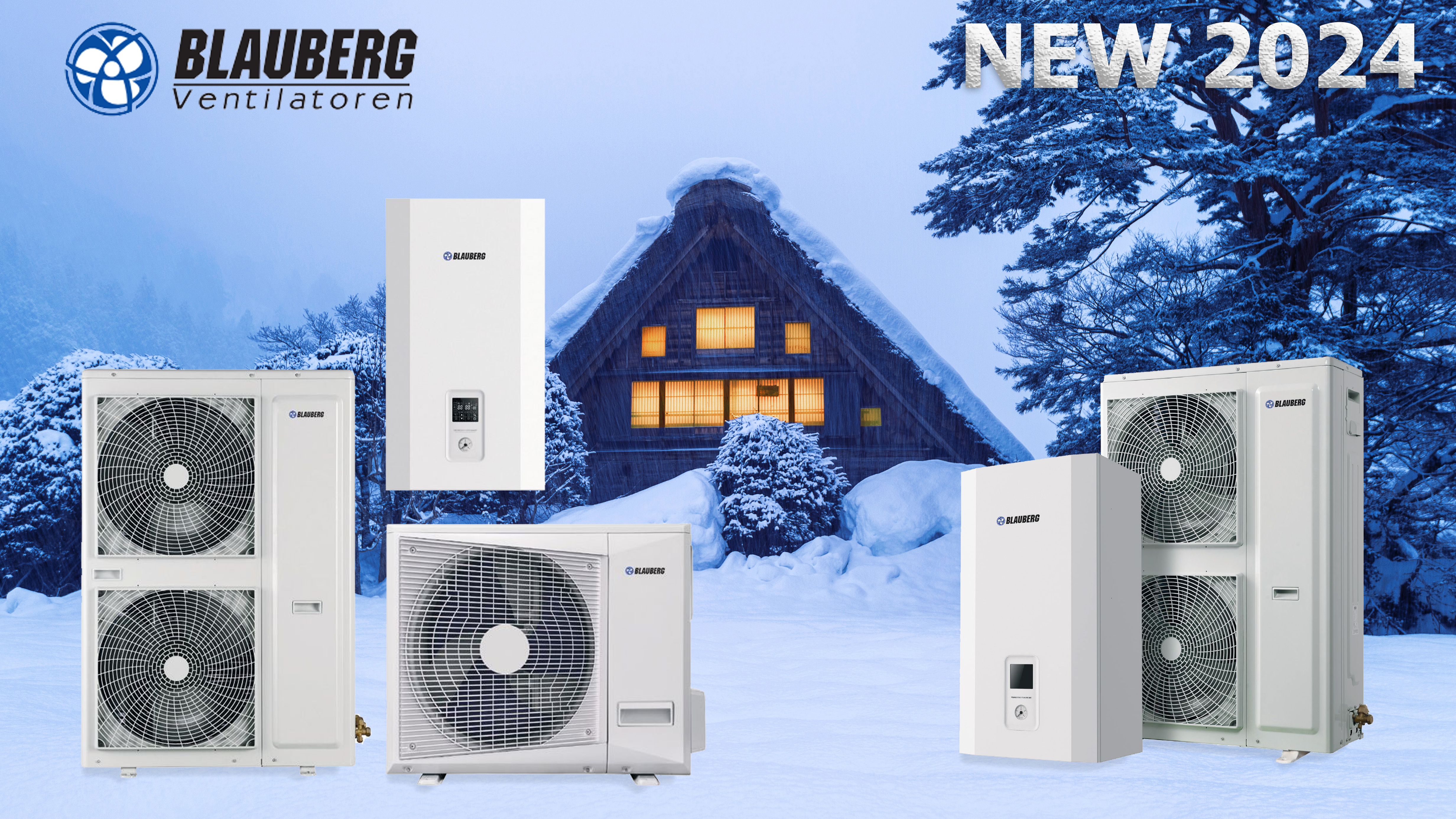 Тепловой насос Blauberg BLHP-R120-P-S/1R3A