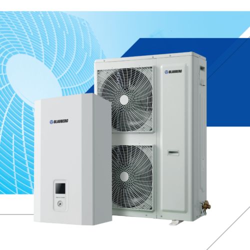 Тепловий насос  Blauberg BLHP-R120-P- S/1R3A/BLHP-R120-P- S/1R3A на 12 кВт