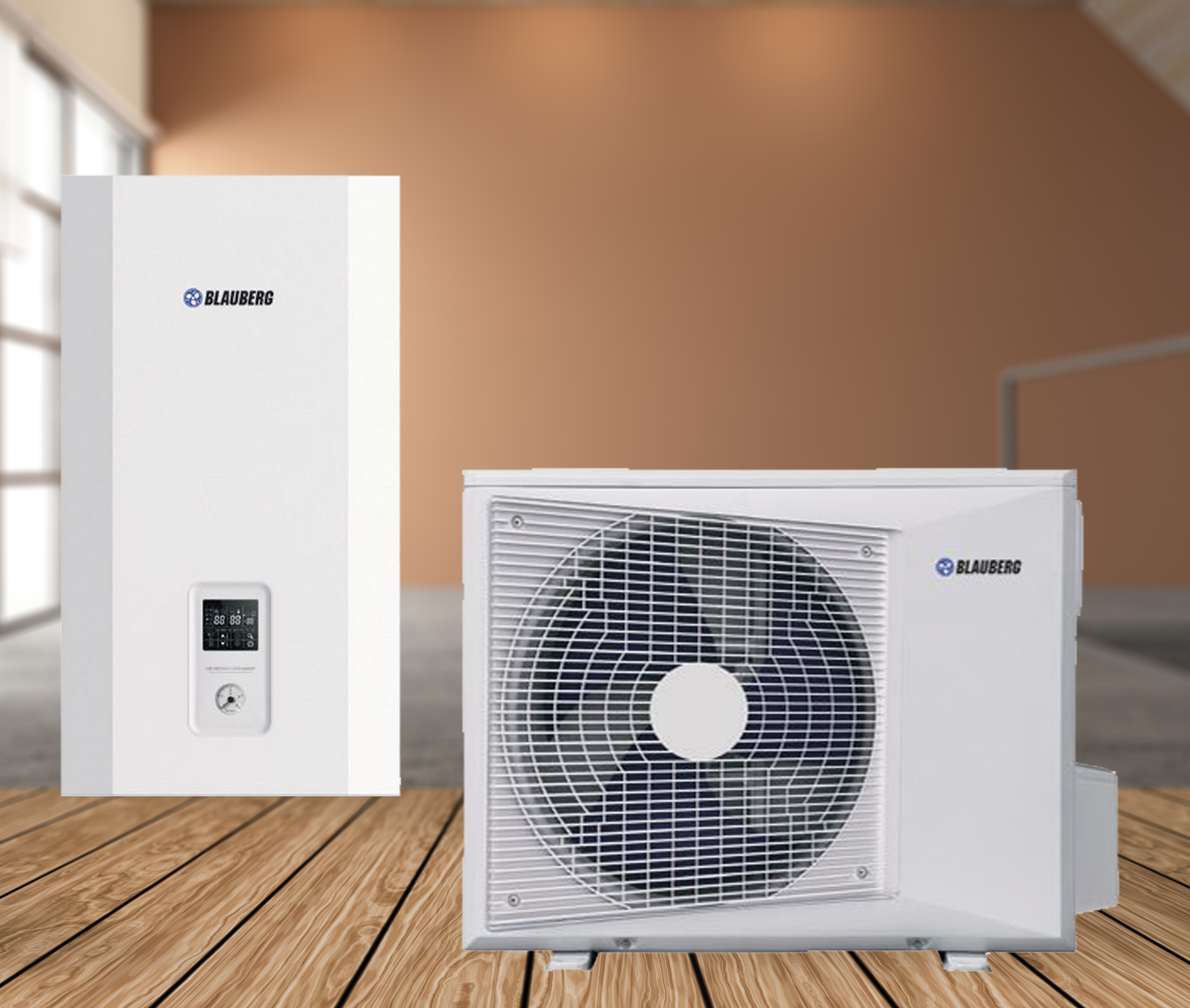 Тепловой насос Blauberg BLHP-R120-P- S/1R3A/BLHP-R120-P- S/1R3A на 12 кВт