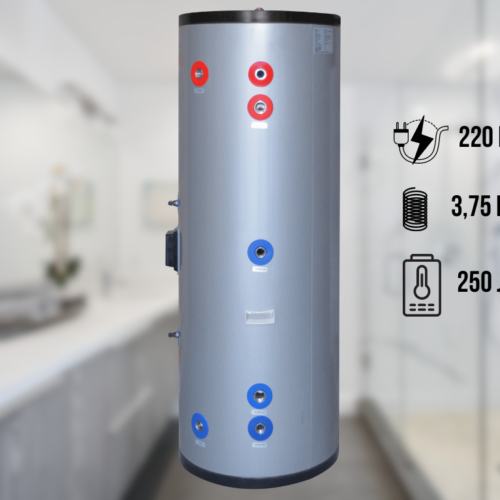 Бойлер непрямого нагріву (бак ГВП) Raymer DHWP 250 л з нержавіючої сталі