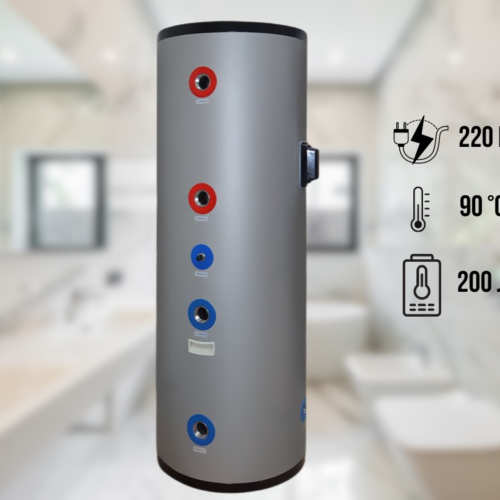 Бак-накопичувач Raymer IMP 200 (нержавіючий) на 200 л підлогова/настінна установка