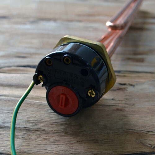 Електричний тен до баків (буферних ємностей) на 3 кВт з регульованим термостатом