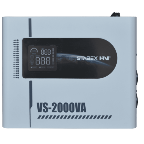 Стабилизатор напряжения Stabex VS-2000VA, 2200 Вт, симисторный, 16 ключей, диапазон 120–290 В, подходит для солнечных инверторов