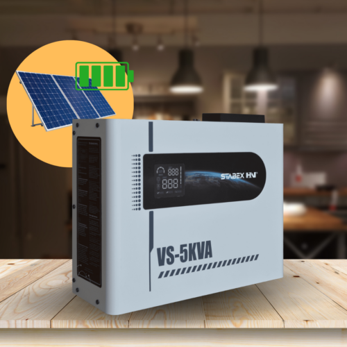 Стабилизатор напряжения Stabex VS-5KVA, 5500 Вт, симисторный, 16 ключей, диапазон 120–290 В, подходит для солнечных инверторов